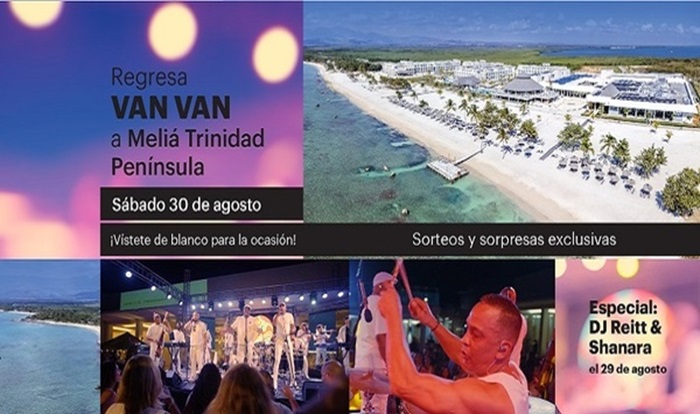 Van Van a Meliá Trinidad Península